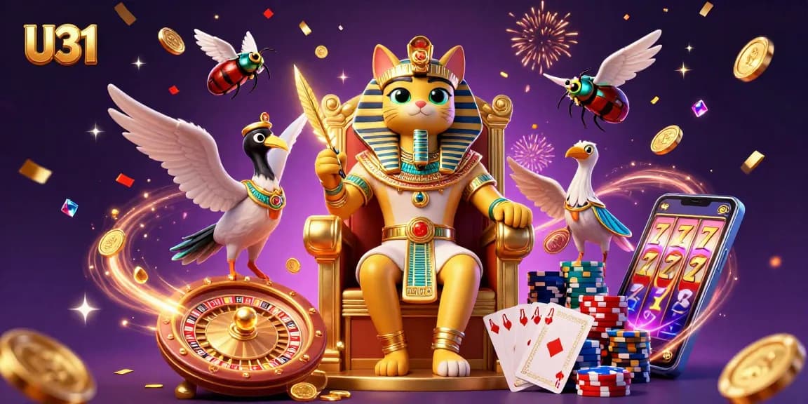 Experience the thrill at U31, where winning meets vibrant casino energy with stunning visuals.