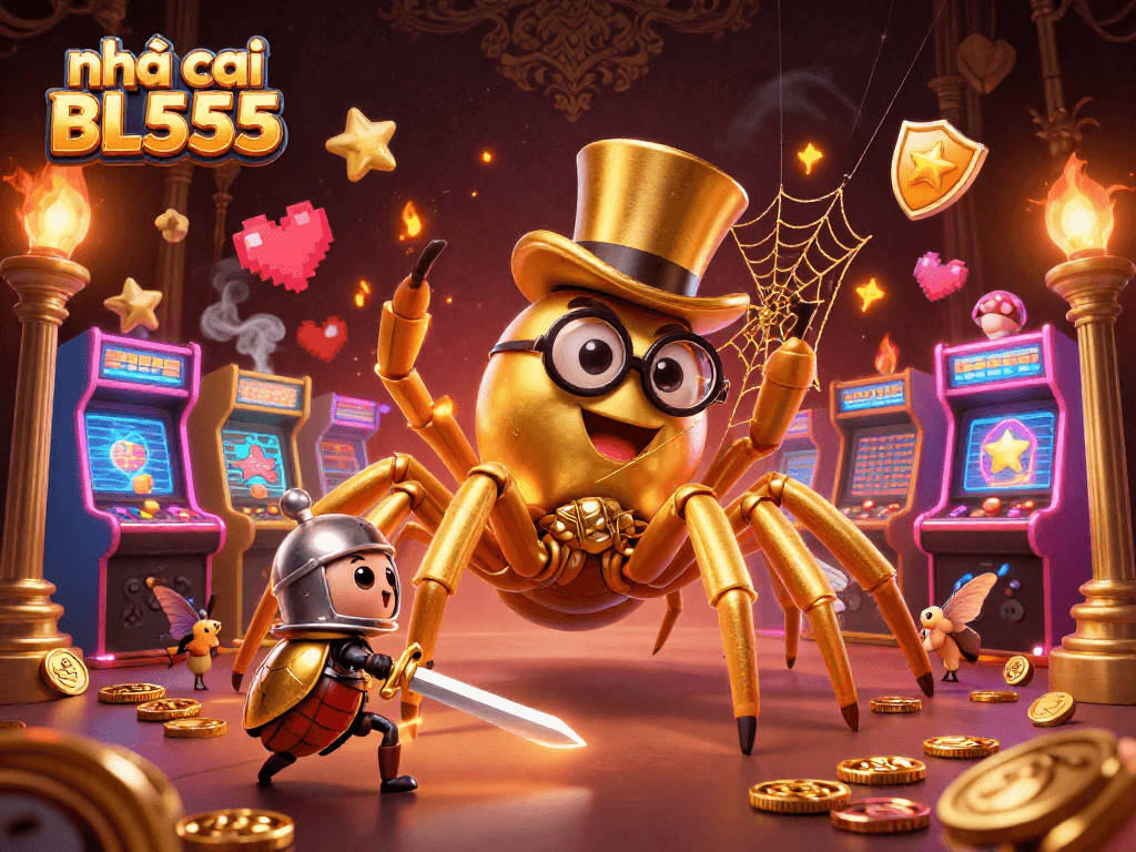 Engage with exciting games at nhà cái BL555 featuring captivating characters and vibrant casino elements.