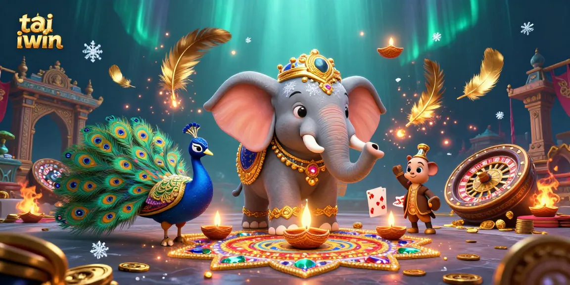 Win big with tai iwin in an exciting live casino scene packed with vibrant details.