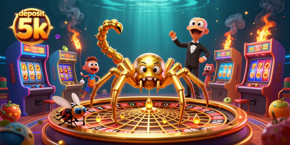 Experience thrilling gameplay with deposit 5k at a vibrant casino featuring dynamic characters and slot elements.